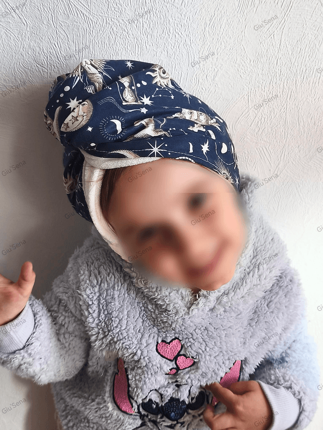 Turban sèche cheveux 