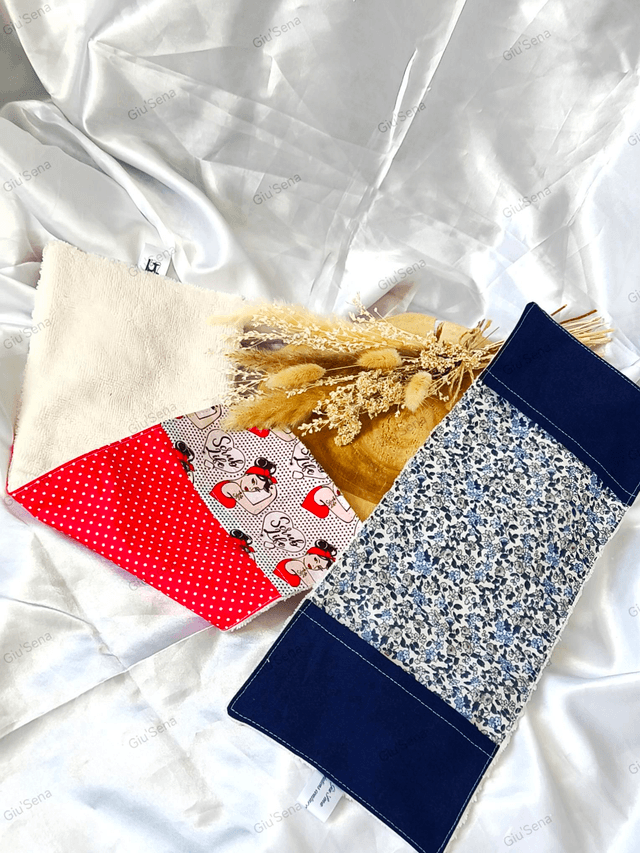 Lingettes lavables debarbouillantes et démaquillantes XXL